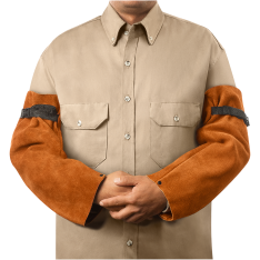 92180 Premium Leather Sleeves - 18" (Pair)
