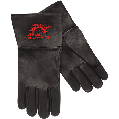 Steiner 0266 Pro-Series™ Premium All Grain Kidskin TIG Welding Gloves - Unlined, Long Cuff (Pair)