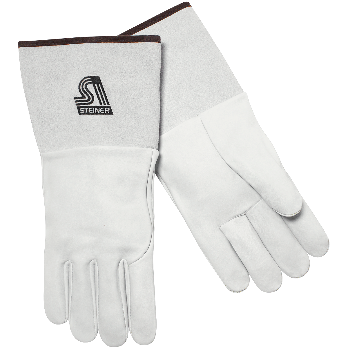 Steiner 0223 SensiTIG™ Premium Grain Sheepskin TIG Welding Gloves - Unlined, Long Cuff (Pair)