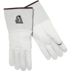 0223 SensiTIG™ Premium Grain Sheepskin TIG Welding Gloves - Unlined, Long Cuff (Pair)