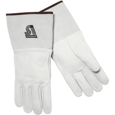 Steiner 0223 SensiTIG™ Premium Grain Sheepskin TIG Welding Gloves - Unlined, Long Cuff (Pair)