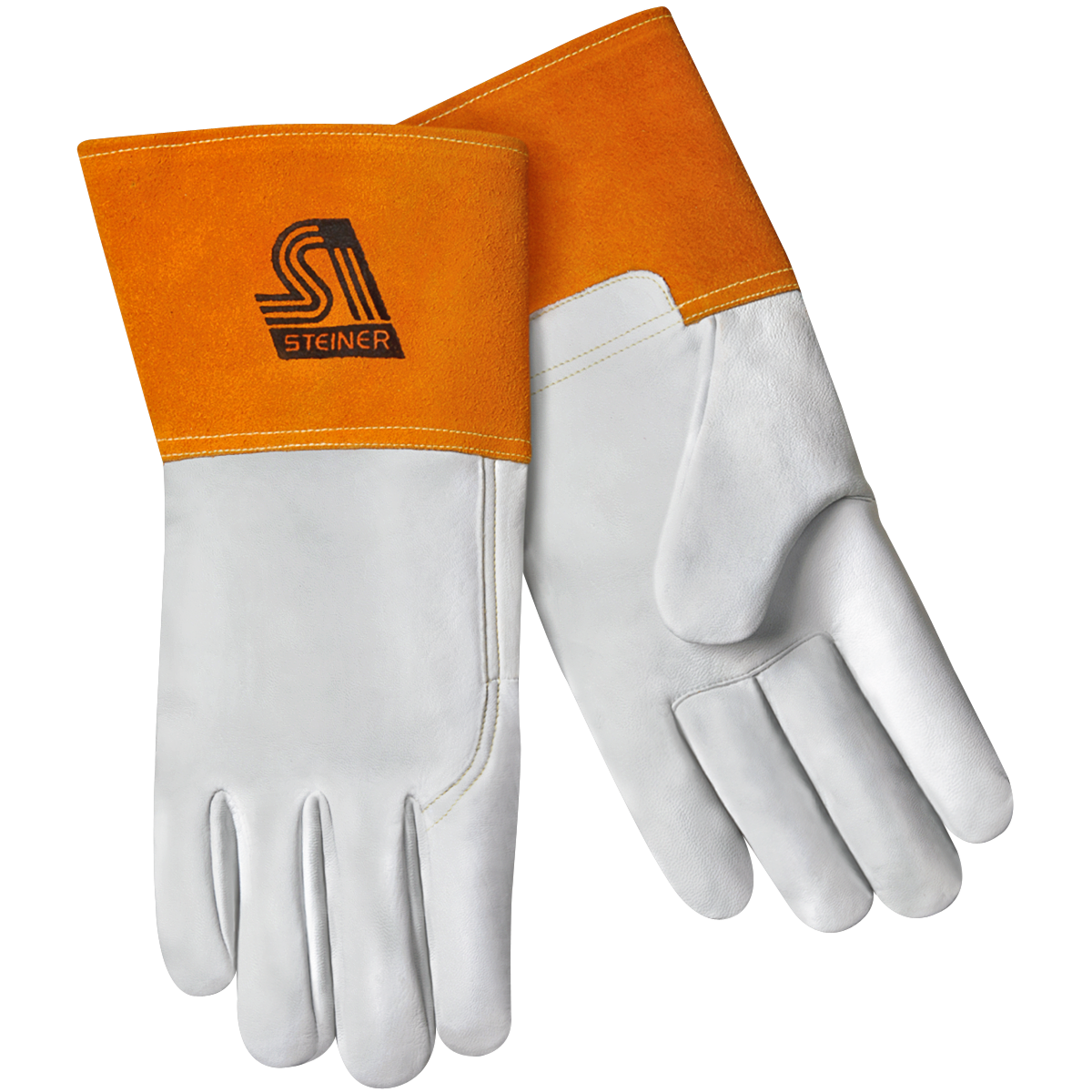 Steiner 0227 SensiTIG™ Top Grain Goatskin TIG Welding Gloves - Unlined, Long Cuff (Pair)