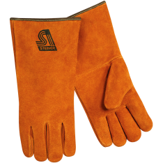 2119C Select Shoulder Split Cowhide Stick Welding Gloves - Cotton Lined (Pair)