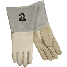 6502 Premium Grain Cowhide Back, Reverse Grain Cowhide Palm Stick Welding Gloves - ThermoCore™ Foam 