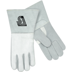7502 Premium Grain Elkskin Back, Reverse Grain Elkskin Palm Stick Welding Gloves (Pair)