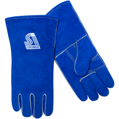 02509F Value Shoulder Split Cowhide Stick Welding Gloves - ThermoCore™ Foam Lined, Kevlar® Sewn (Pai