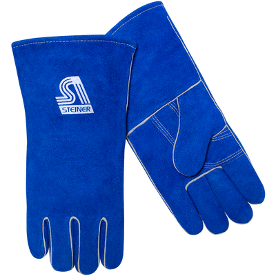 Steiner 02509F Value Shoulder Split Cowhide Stick Welding Gloves - ThermoCore™ Foam Lined, Kevlar® S