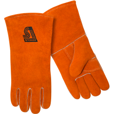 2119Y Standard Shoulder Split Cowhide Stick Welding Gloves - ThermoCore™ Foam Lined (Pair)