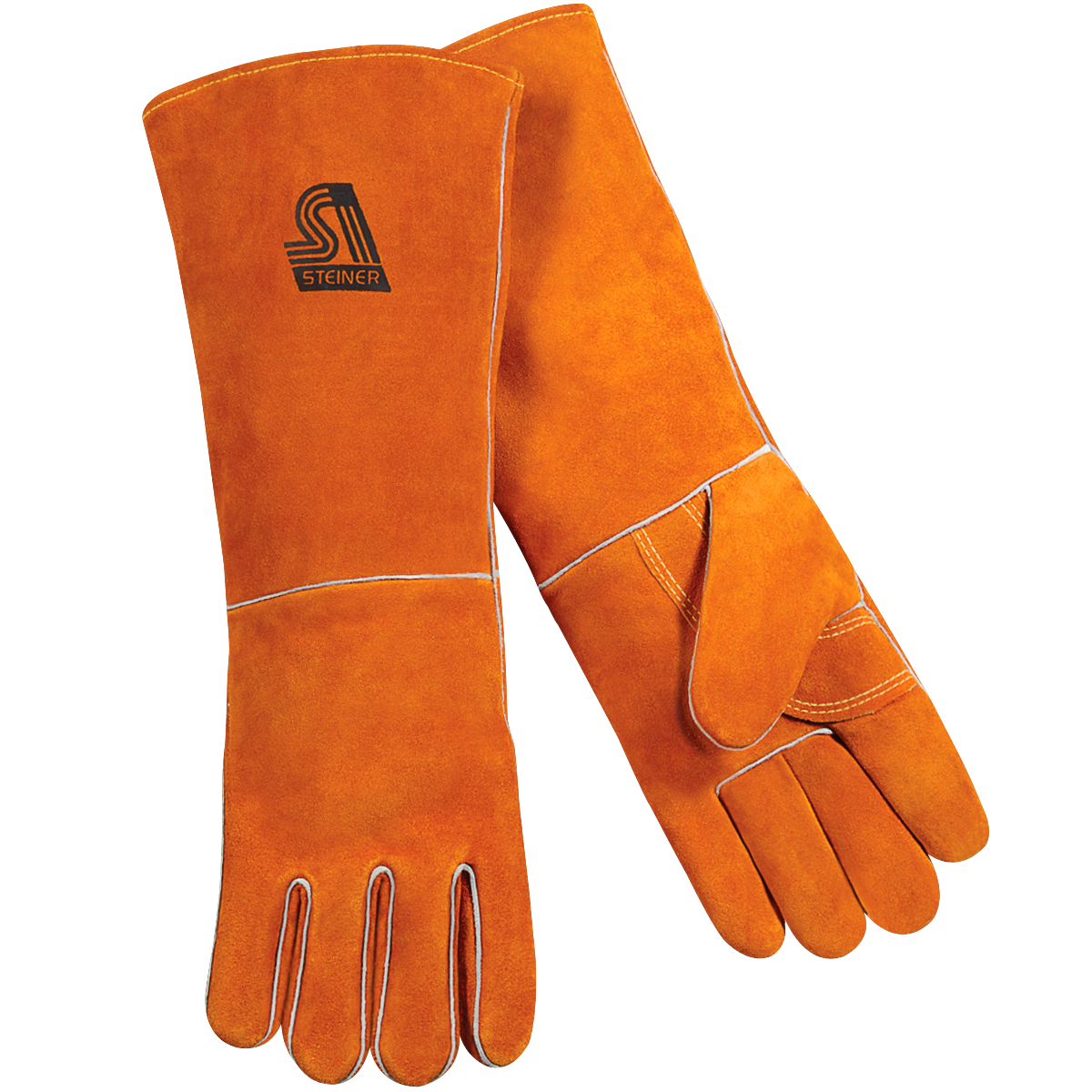 Steiner 21923 Standard Shoulder Split Cowhide Stick Welding Gloves - 23" Length, ThermoCore™ Foam Li