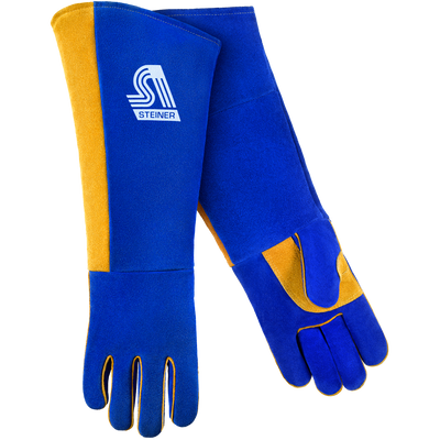 Steiner 2519BLC Premium Side Split Cowhide Stick Welding Gloves - 21