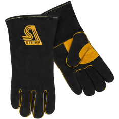 2619B Premium Side Split Cowhide Stick Welding Gloves - ThermoCore™ Foam Lined (Pair)