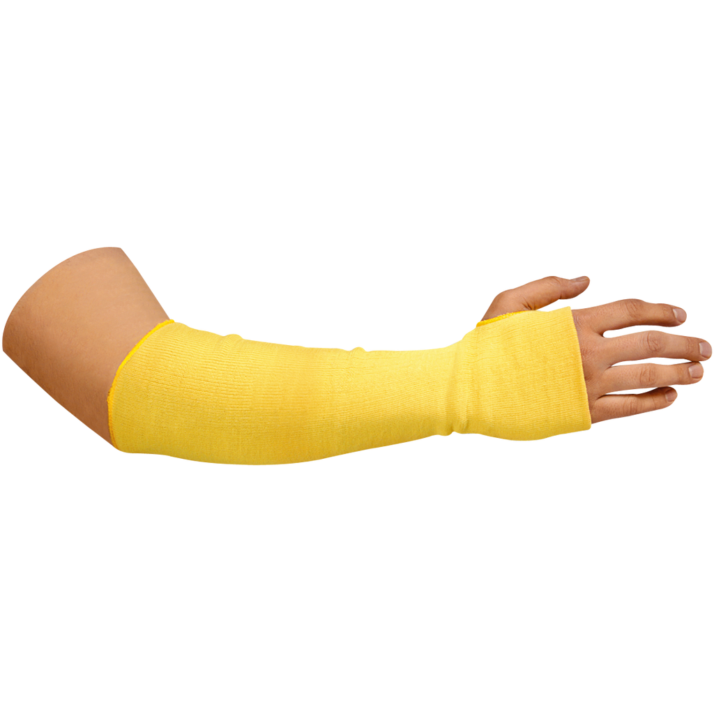 Steiner 184T Kevlar® Knit Sleeves - Double Ply - 14" Long, With Thumbhole