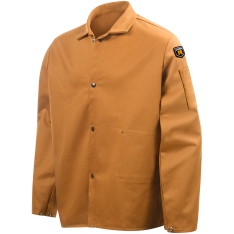 1010 12 oz FR Cotton Jacket - 30" Brown