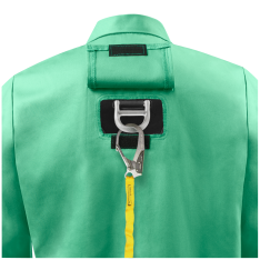 1030DR 9 oz FR Cotton Jacket With D-Ring Opening - 30" Green