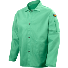 1038 12 oz FR Cotton Jacket - 30" Green