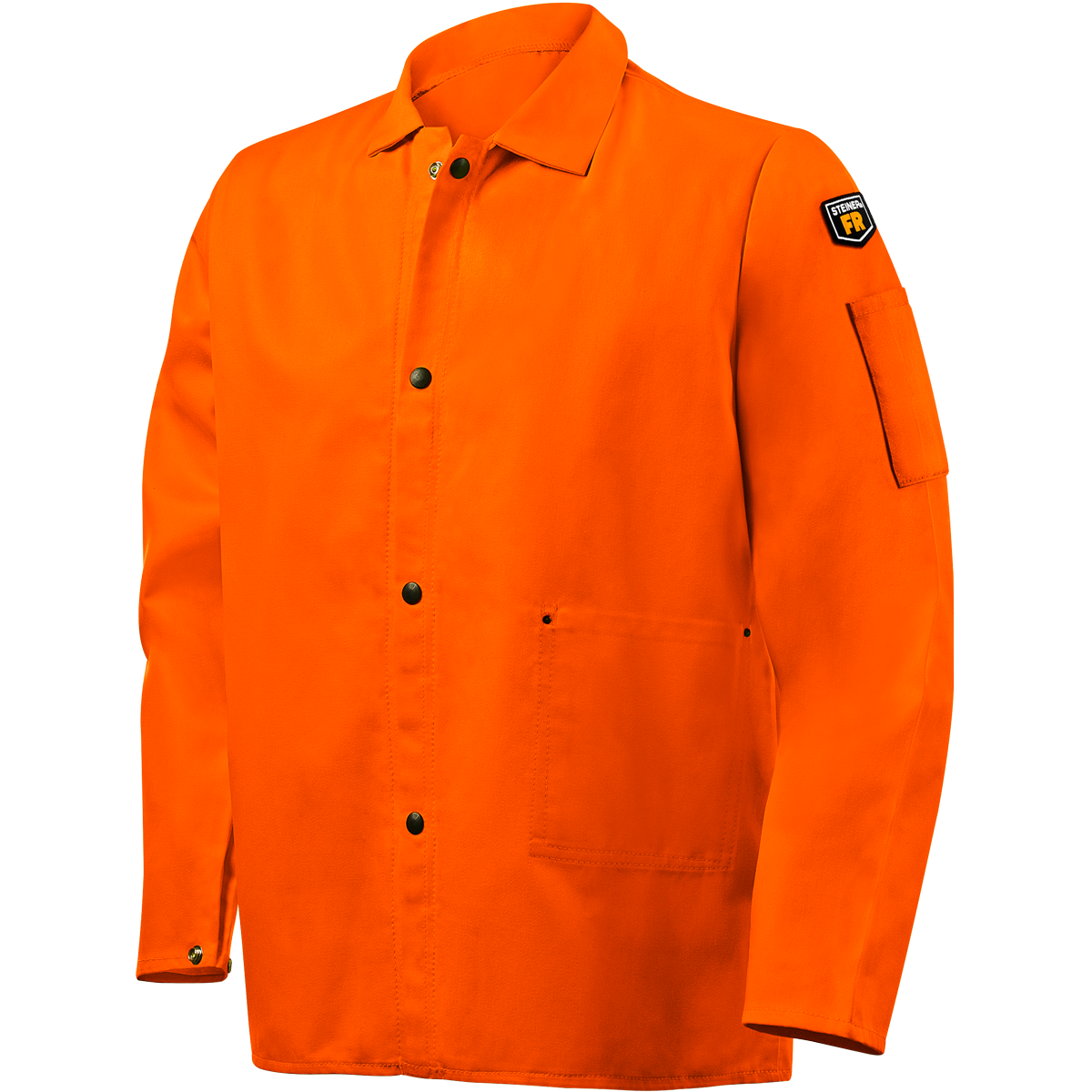 Steiner 1040 9 oz FR Cotton Jacket - 30" High Visibility Orange
