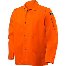 1040 9 oz FR Cotton Jacket - 30" High Visibility Orange