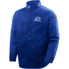 1150 9 oz FR Cotton Welding Jacket - 30" Blue