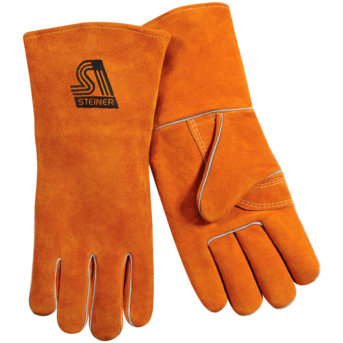 Steiner 2119YW Standard Shoulder Split Cowhide Stick Welding Gloves - ThermoCore™ Foam Lined (Pair)