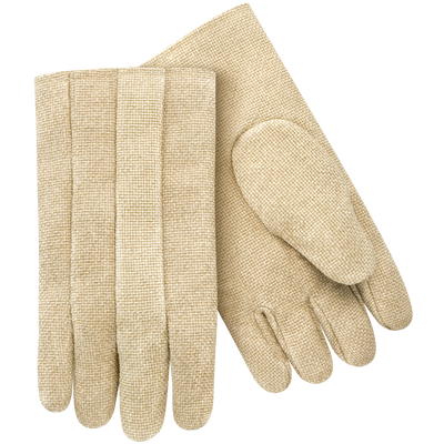 Steiner 07114 35 oz Vermiculite Coated Fiberglass Thermal Protective Gloves, Wool Insulated Lining, 14