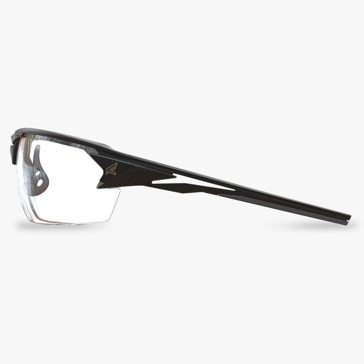 Edge Eyewear Pumori XP411VS Matte Black Frame Color, Clear Vapor Shield Lens Color Safety Glasses