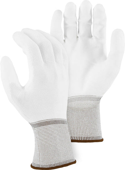 Majestic 3433A Polyurethane Palm Coated Glove on Knit Polyester Liner (One Dozen)