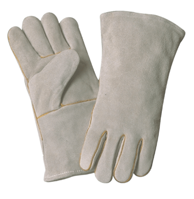 Kinco 0297 Economy Gray Cowhide Gloves (One Dozen)