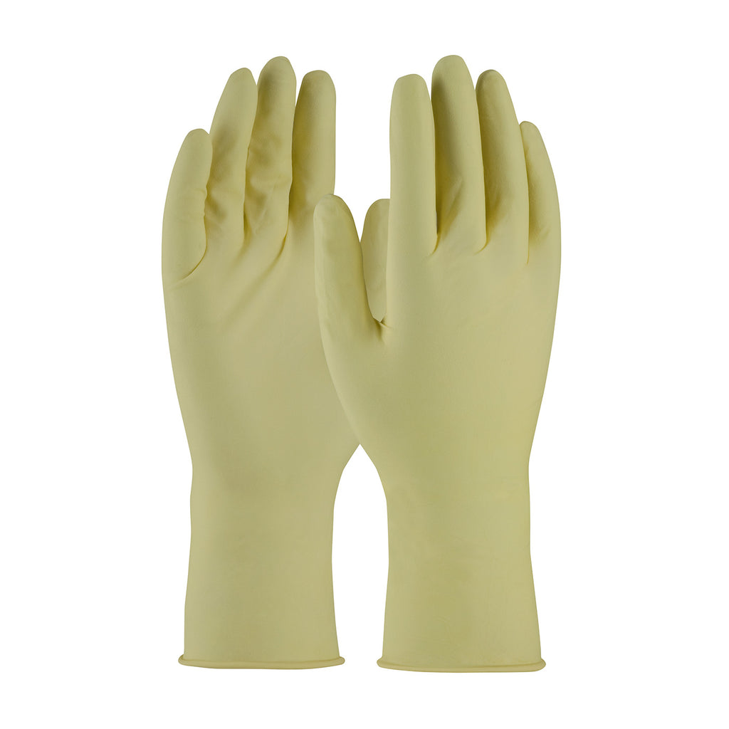 CleanTeam 100-323000 12" Single Use Class 100 Cleanroom Latex Glove with Fully Textured Grip (One Dozen)
