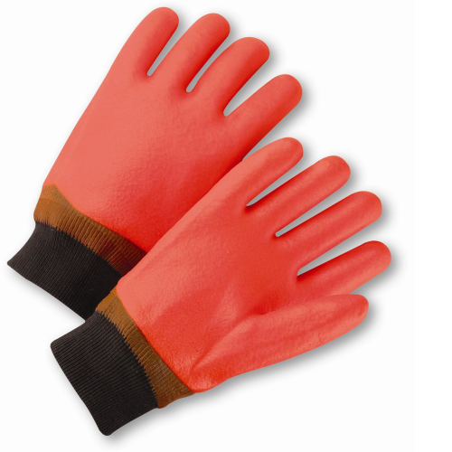 West Chester 1007OR PVC Dipped Glove with Jersey Liner and Smooth Finish Insulated and Waterproof (One Dozen)