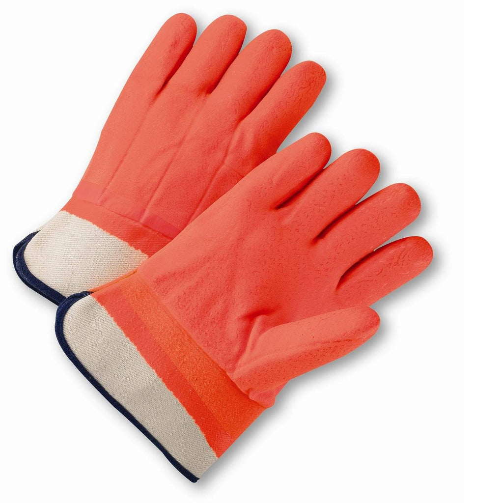 West Chester 1017ORF Rubberized Orange Foam Gloves (One Dozen)