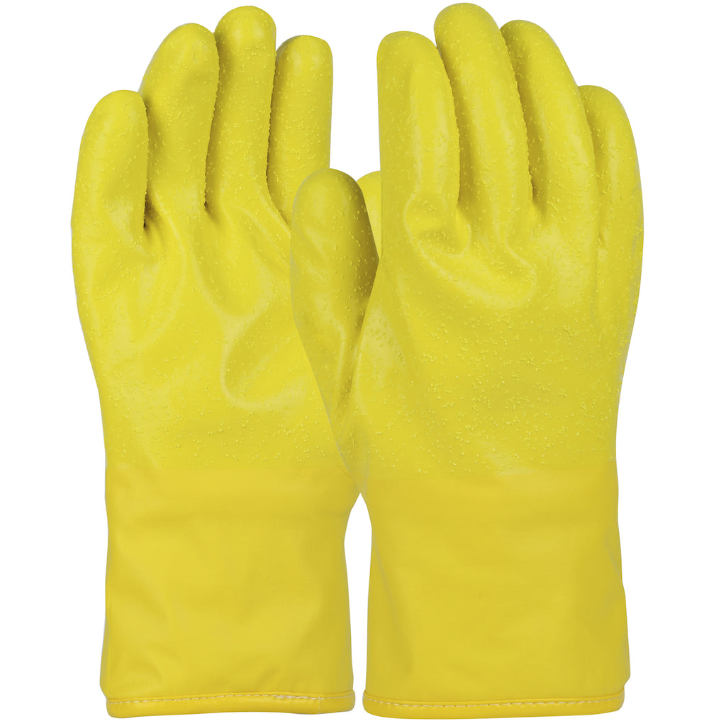 QRP PolyTuff 10255 21" Cold Handling Polyurethane Glove with Thermal Cotton Lining (1 Pair)
