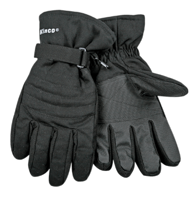 Kinco 1171 HydroFlector Black Water-Resistant Thermal Insulation Ski Gloves (3 Pair)