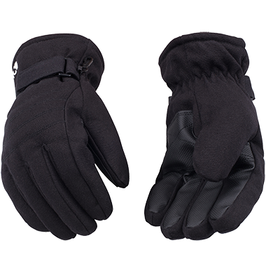 Kinco 1171 HydroFlector Black Water-Resistant Thermal Insulation Ski Gloves (3 Pair) - image 1