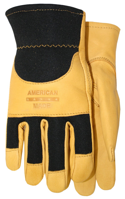 Midwest 175 Goatskin Leather Knuckle Strap Gloves (One Dozen)