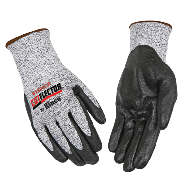 Kinco 1894CR Cut Resistant Tyrax Fiberglass Knit Shell Nitrile Coated Gloves