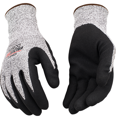 Kinco 1894CR Cut Resistant Tyrax Fiberglass Knit Shell Nitrile Coated Gloves (6 Pair)