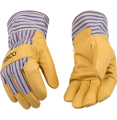 Kinco 1927 Kids' Trademarked Otto Lined Ultra Suede Thermal Insulation Gloves (3 Pair)