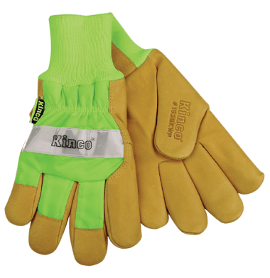 Kinco 1939KW Lined Pigskin Safety Cuff Gloves (one dozen)