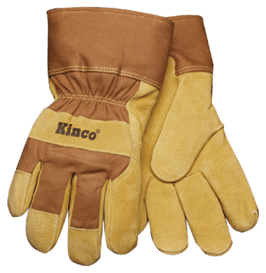 Kinco 1958 Lined Suede Pigskin Gloves (one dozen)