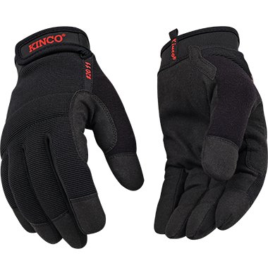 KincoPro 2011 Polyester-Spandex MiraX2 Suede Synthetic Leather Palm Drivers Gloves (One Dozen)