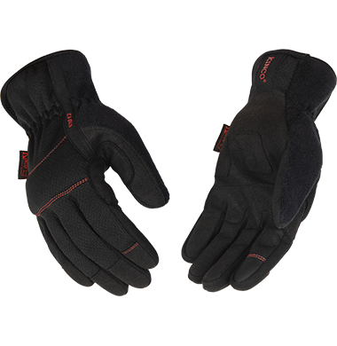 KincoPro 2012 Vented Polyester Fabric Back MiraX2 Suede Synthetic Leather Reinforced Palm Mechanics Gloves (3 Pair) - image 1