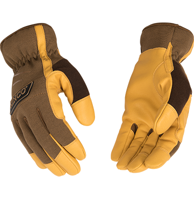Kinco 2014Y Kids  Leather Palm Mechanics Youth Gloves (one dozen)