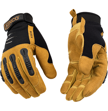 Kinco 2035 Pro Series Unlined Foreman Mechanics Gloves (3 Pair)