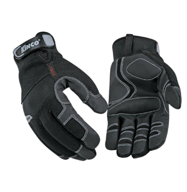 Kinco 2051 Pro Series Lined Waterproof Cold Weather Mechanics Gloves (3 Pair)