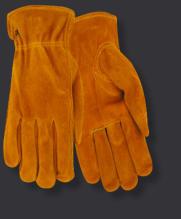 Red Steer 15170 Suede Cowhide Drivers Gloves (One Dozen)