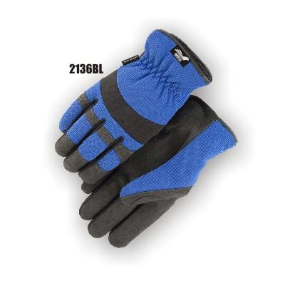 Majestic Armorskin Synthetic Leather Mechanics Gloves 2136BL 