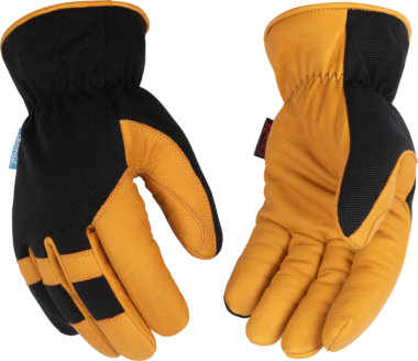 Kinco 3104HKP HydroFlector Lined Water-Resistant Premium Grain Buffalo (3 Pair)