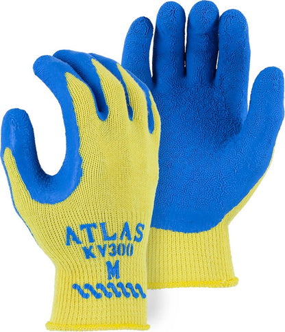 Showa 3386 Atlas Cut Resistant Kevlar Knit Glove with Latex Palm Coating  (One Dozen) - image 1