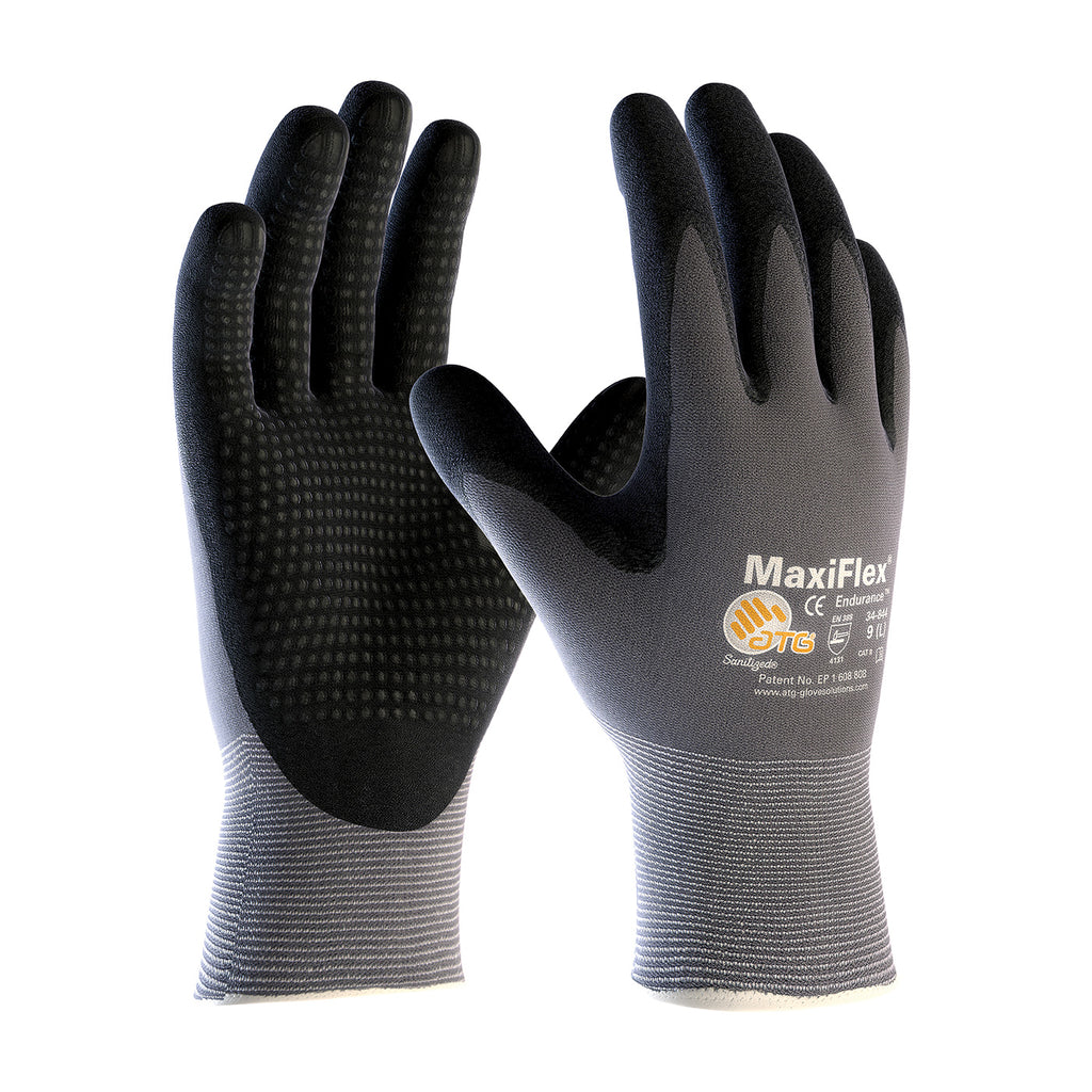 PIP 34-844 MaxiFlex Endurance Knit Nylon Nitrile Coated Gloves (One Dozen)