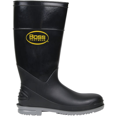 Boss Footwear 383-890 16" Black Polyblend Steel Toe and Shank Boot (1 Pair)